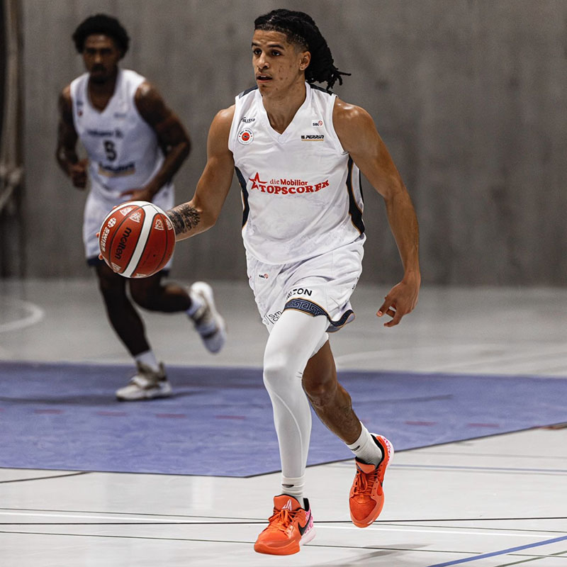 Malyk Rebetez, ancien campeur au George Basketball Camp